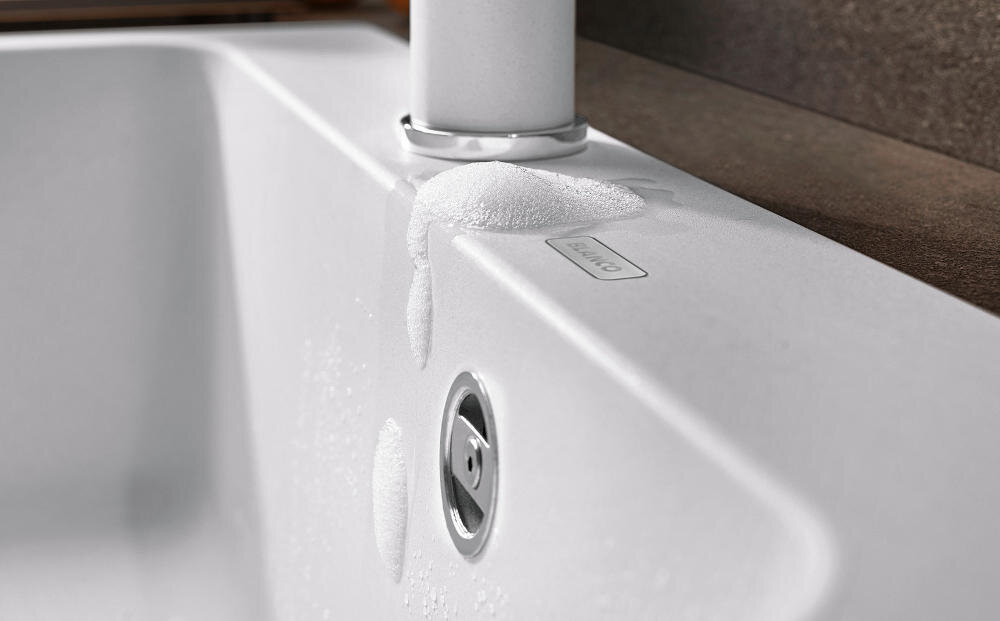 BLANCO zlewozmywak silgranit granit łatwe czyszczenie kamień