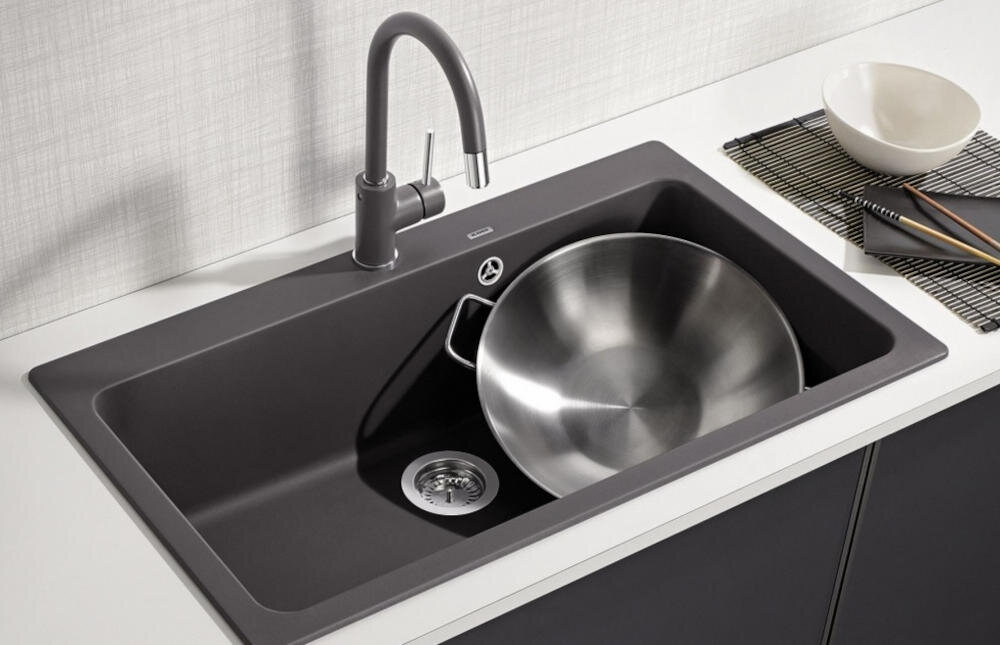 BLANCO funkcjonalność komora komfort użytkowanie zarysowania szok termiczny wysokie temperatury zarysowania zarysowania przebarwienia