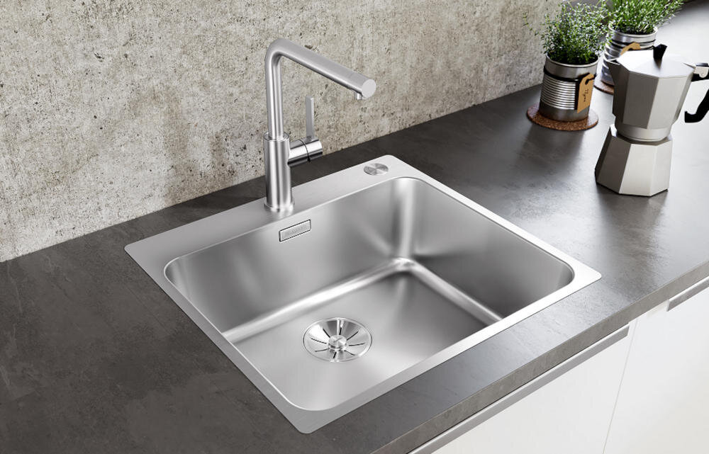 BLANCO zlewozmywaksztal szlachetna szczotkowana kwadratowy podwieszany wymiary