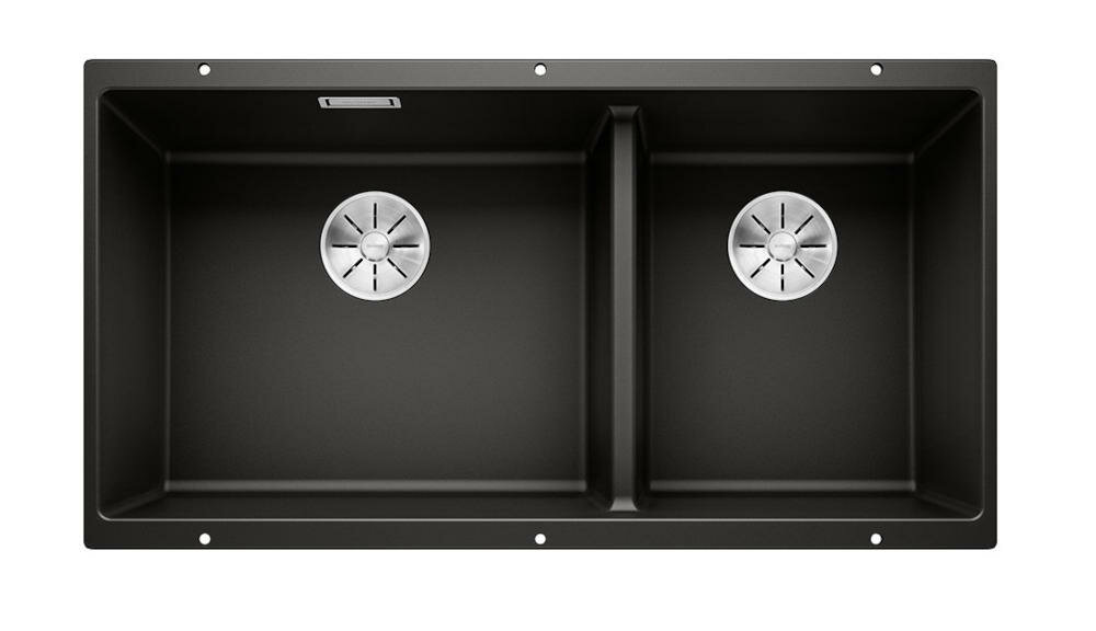 BLANCO Subline 480/320-U 525993 zlewozmywak kuchnia przestronna komory funkcjonalność przelew system odpływowy odporność wysoka jakość