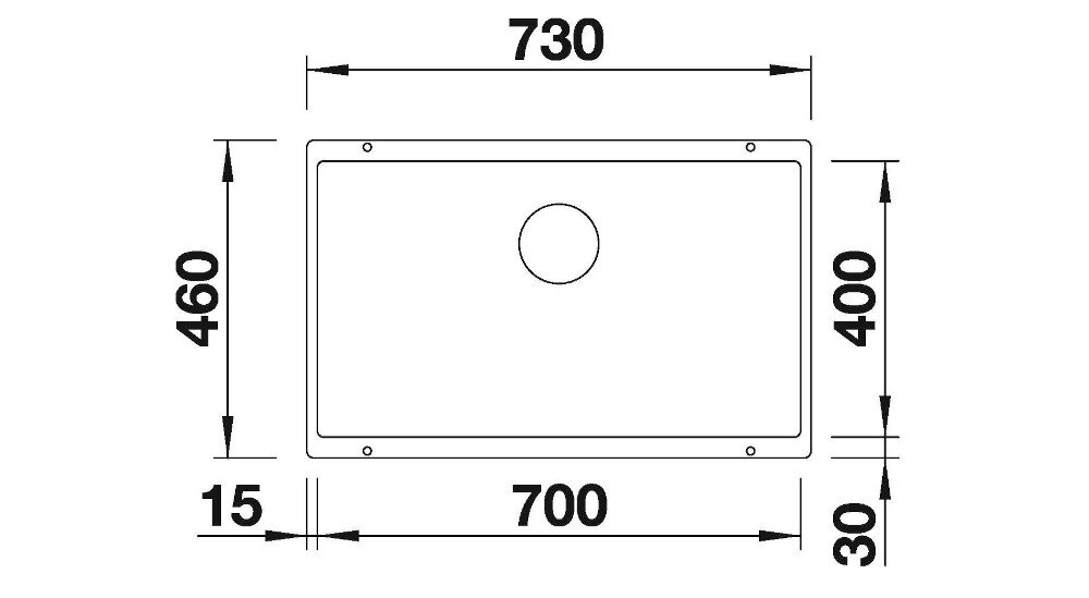 BLANCO zlewozmywak wymiary głębokość
