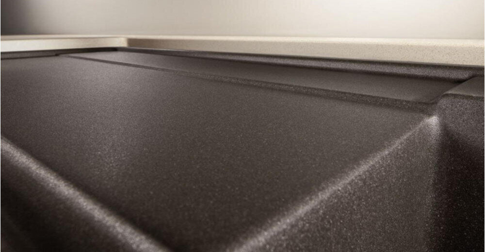 BLANCO zlewozmywak wbudowany montaż blat kuchenny otwór silgranit granit łatwe czyszczenie kamień