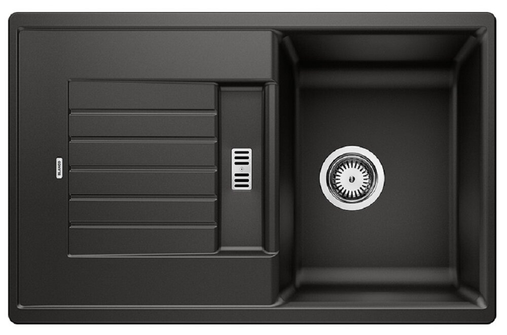 BLANCO Zia 45 S 526013 zlewozmywak kuchnia przestronna piętrowa komora funkcjonalność przelew system odpływowy odporność wysoka jakość ociekacz