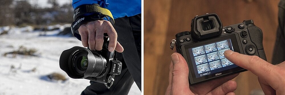 Aparat NIKON Z6 zasilanie ostrość filmy nagrywanie obudowa rozdzielczość AF zdjęcia matryca obiektyw