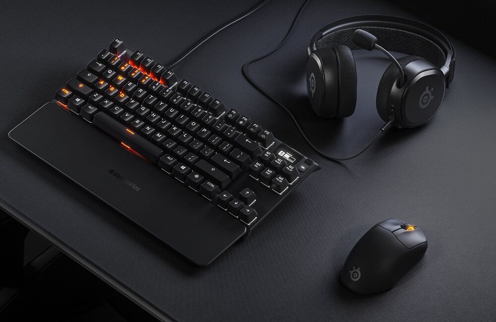Mysz STEELSERIES Prime 62533 trwała budowa komfort użytkowania waga