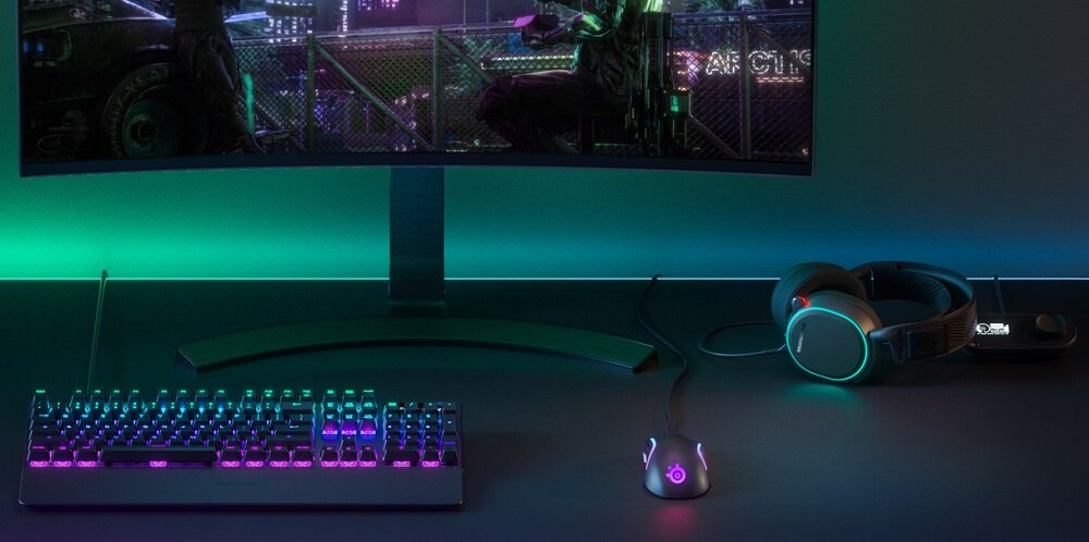 Mysz STEELSERIES Rival 5 - Engine Apps SteelSeries GG Podświetlenie RGB