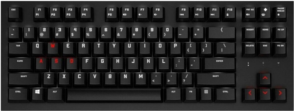 Klawiatura HP Omen Spacer Wireless - lacnosc bezprzewodowa