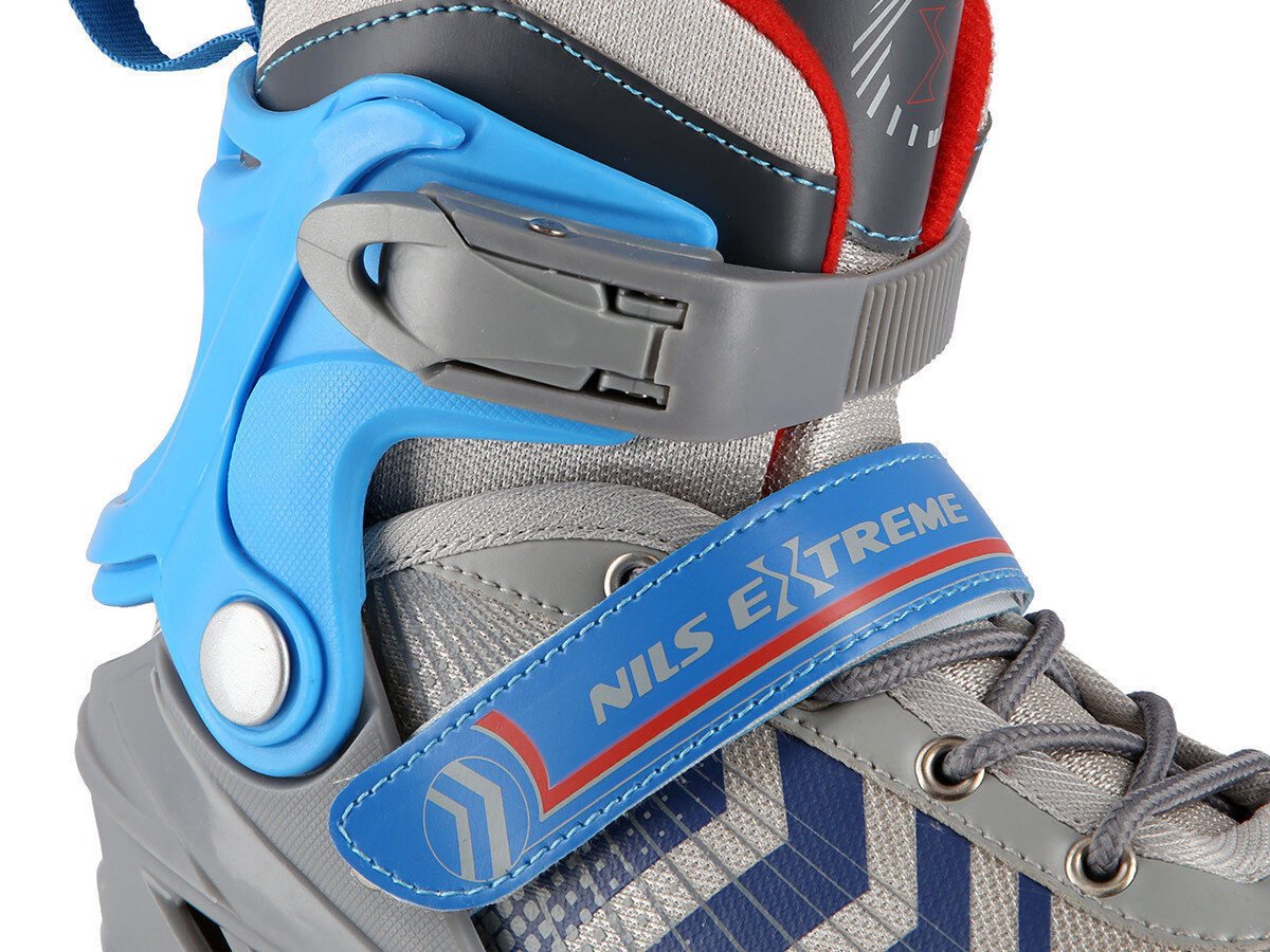 Lyzworolki NILS EXTREME NH18192 zapiecie sznurowadla klamra rzep