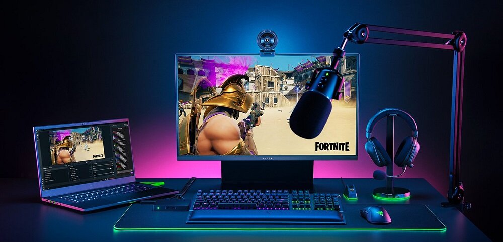 Kamera internetowa RAZER Kiyo Pro - Wygląd ogólny opis wysoka jakość