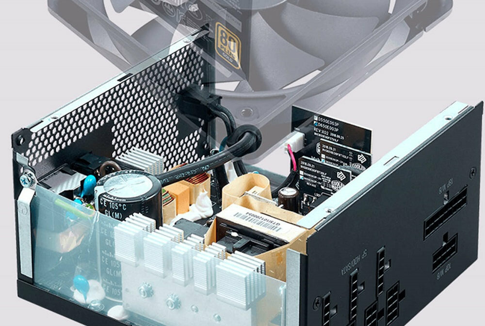 Zasilacz COOLER MASTER V650 Gold - moc