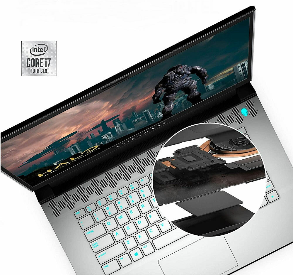Laptop DELL Alienware M17 R4 - mocny procesor Intel Core i7 