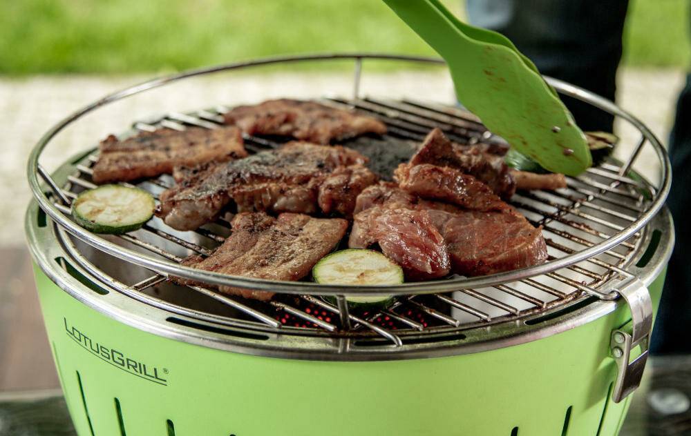 LOTUSGRILL wielofunkcyjne urządzenie smażenie pieczenie grillowane bez dymu