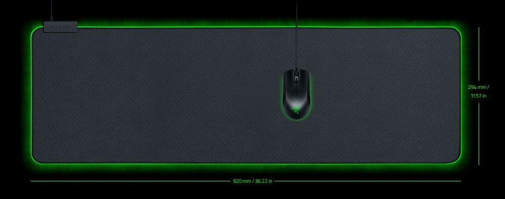 Podkładka RAZER Goliathus Extended Chroma - wygląd ogólny jakość opis rozmiar