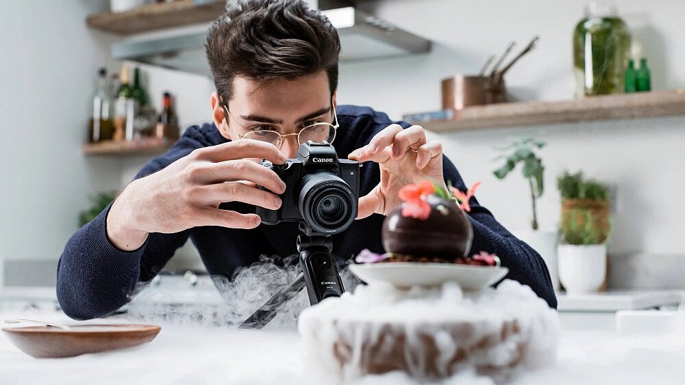 Aparat CANON EOS M50 Mark II AF zdjęcia matryca obiektyw