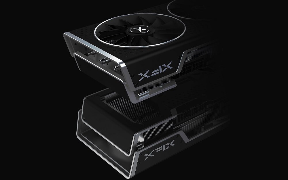 Karta graficzna XFX Radeon RX 6700 XT QiCK319 Ultra 12GB - wysoka estetyka prosta konstrukcja