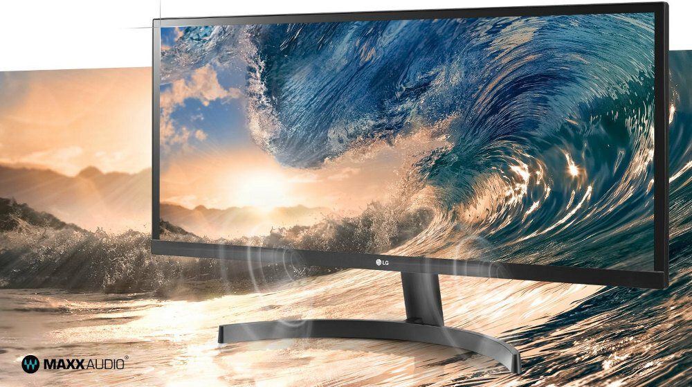 Monitor LG 29WL50S-B  - audio