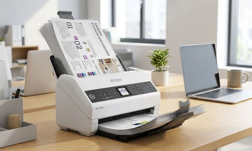 Skaner EPSON WorkForce DS-730N.