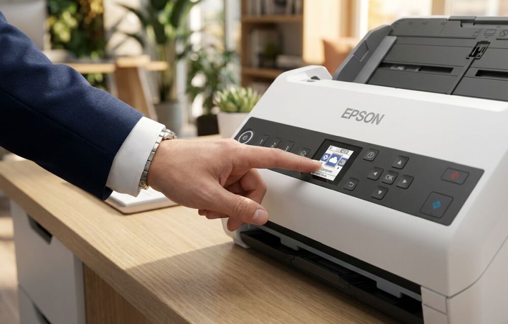 Skaner EPSON WorkForce DS-730N.