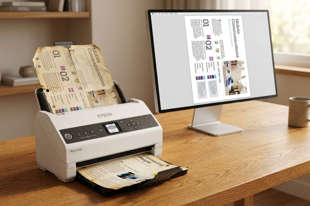 Skaner EPSON WorkForce DS-730N.