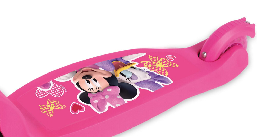 Hulajnoga dla dzieci Disney Minnie bezpieczeństwo hamulec nożny 3 kółka poliuretanowych łożyska ABEC