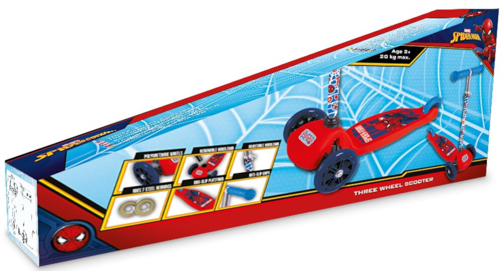 Hulajnoga dla dzieci Disney Spider Man system składania