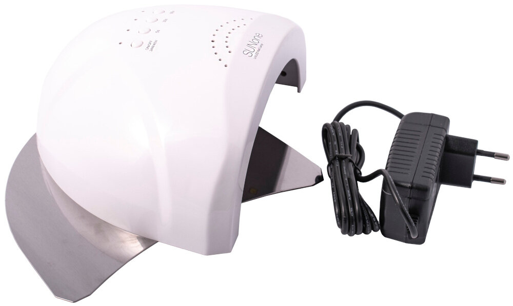 Lampa UV/LED do paznokci SUNONE Sun1 Biały zestaw akcesoria komplet wyposażenie