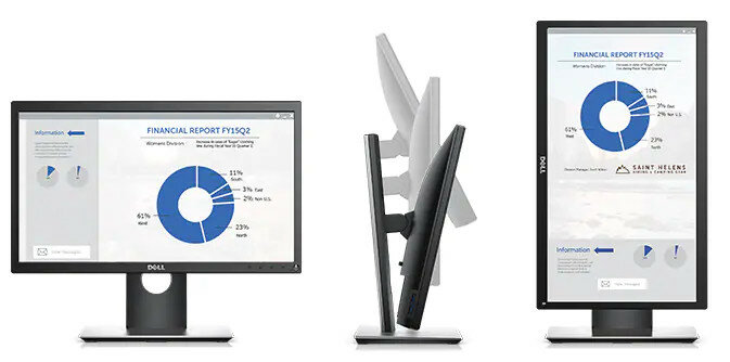 Monitor DELL P2018H 20 1600x900px - HD