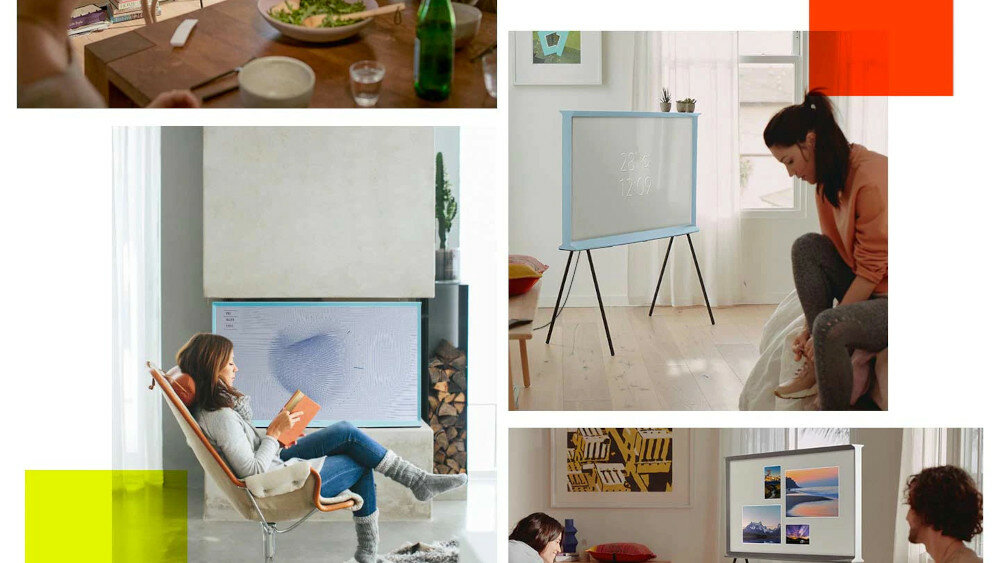Telewizor SAMSUNG QE49LS01TB - ambient +