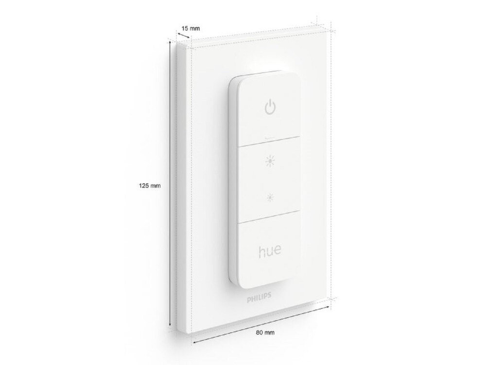 Ściemniacz PHILIPS HUE V2 929002398602 sparuj regulator z mostkiem HUE Bridge
