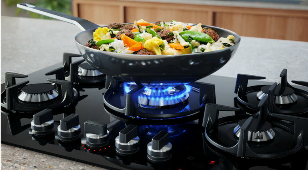 Płyta gazowa ELECTROLUX KGG7536W palnik WOK