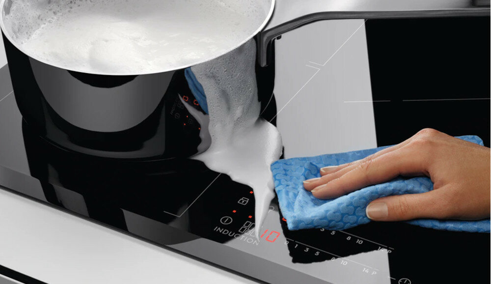 Płyta gazowa ELECTROLUX KGG7536W łatwe czyszczenie