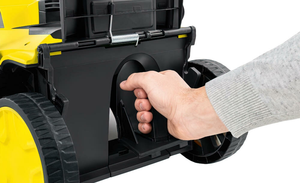 KARCHER tylny wyrzut ułożenie trawa trawnik nawóz