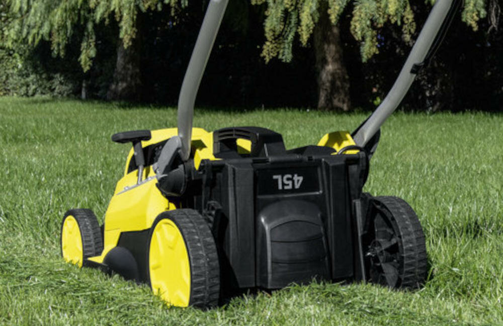 KARCHER grzebienie trawa źdźbła krawędzie ostry stalowy nóż koszenie