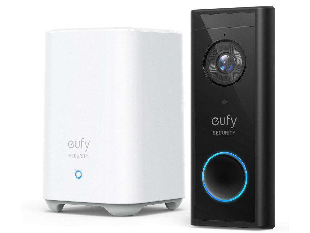 Wideodomofon EUFY Doorbell 2K E82101W4 Wi-Fi 256-bitowe szyfrowanie AES
