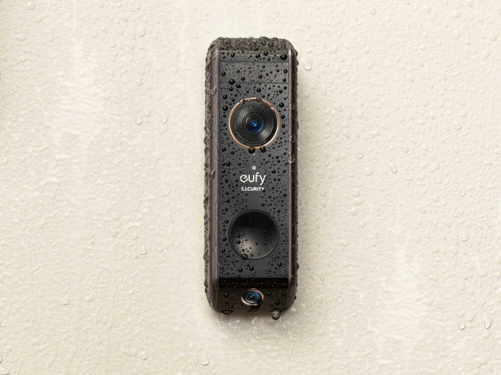 Wideodomofon EUFY Doorbell 2K E82101W4 Wi-Fi wspolczynnik ochrony IP65 wykrywanie twarzy