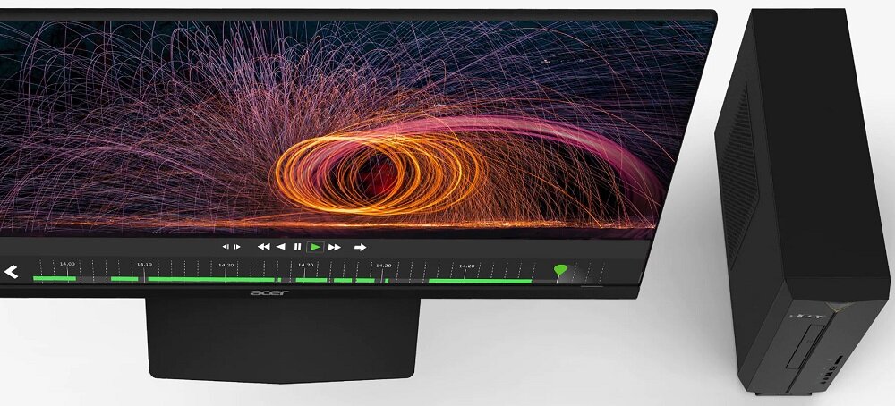 Komputer ACER Aspire XC-830 - lacznosc 