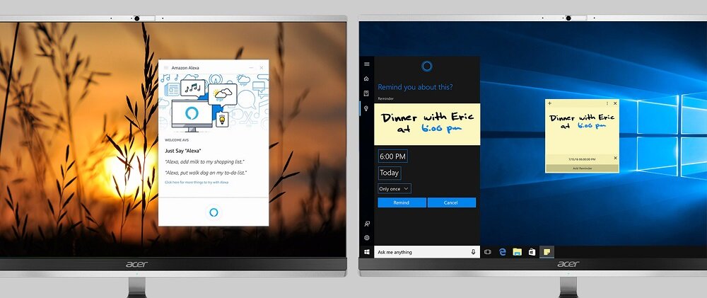 Komputer ACER Aspire C24-1650 - wydajny komputer wygląd ogólny procesor