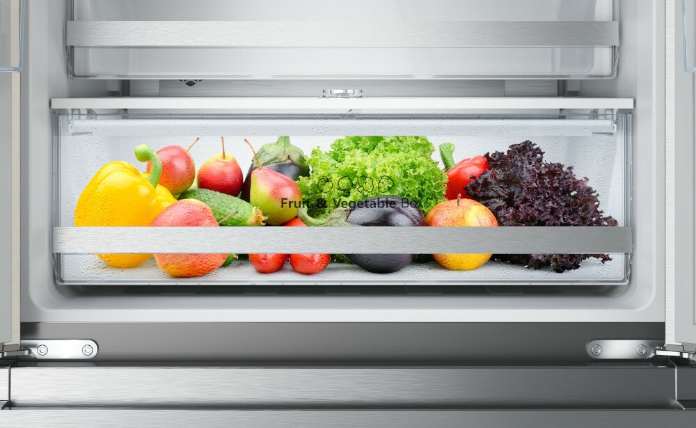 Lodówka HISENSE RT641N4WIE Nofrost Inox szuflada