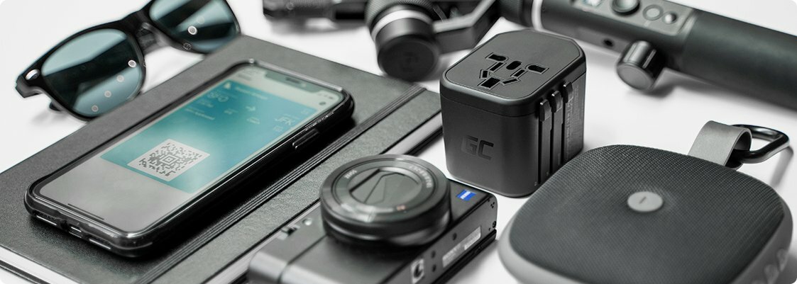 Adapter podróżny GREEN CELL AK84 - kompatybilnosc