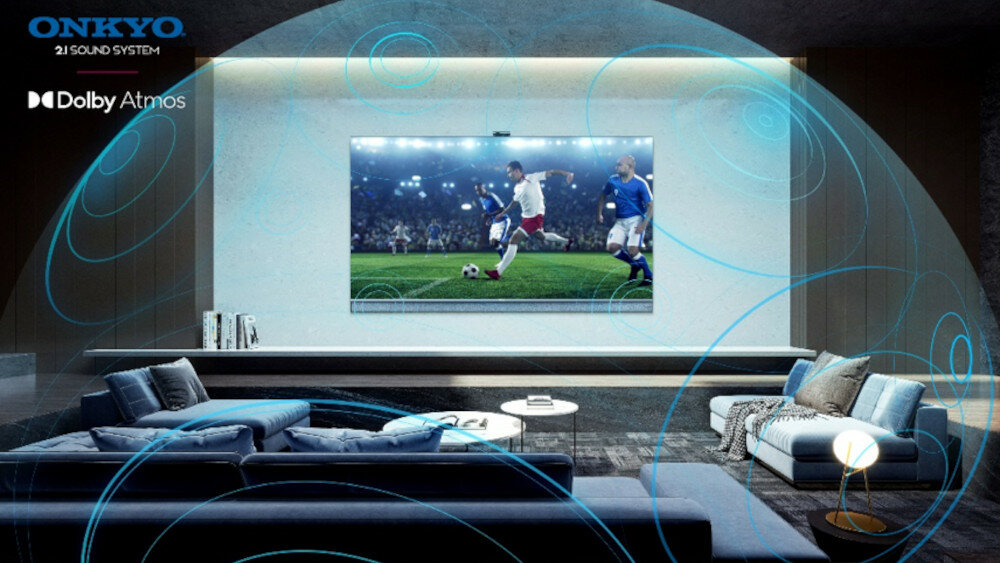 Telewizor TCL MINILED C825 - dżwięk 3D