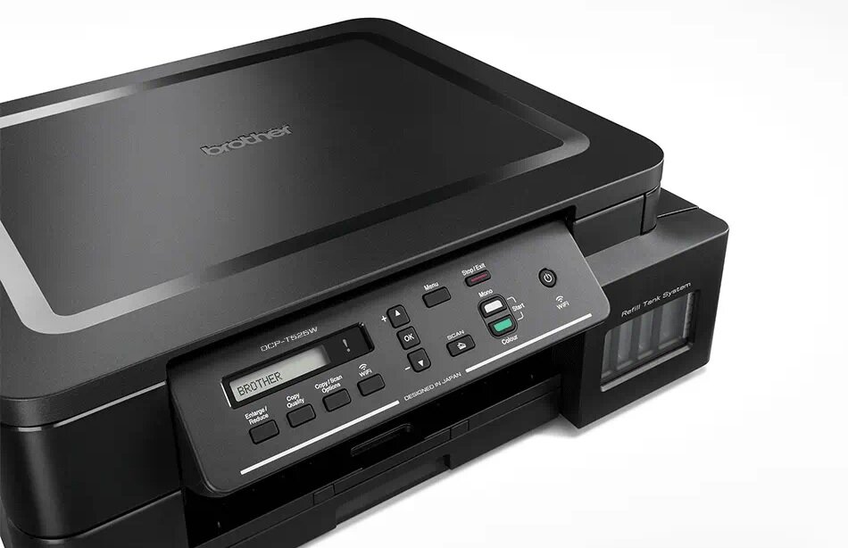 Urządzenie BROTHER DCP-T525W - szybkość drukowania wygląd ogólny wysoka jakość
