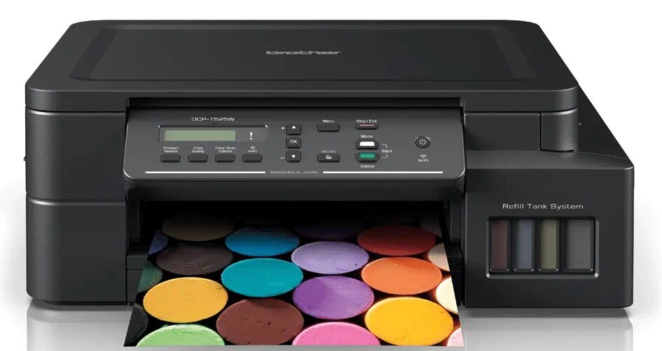Urządzenie BROTHER DCP-T525W - rozdzielczość skanowania głębia koloru technologia CIS