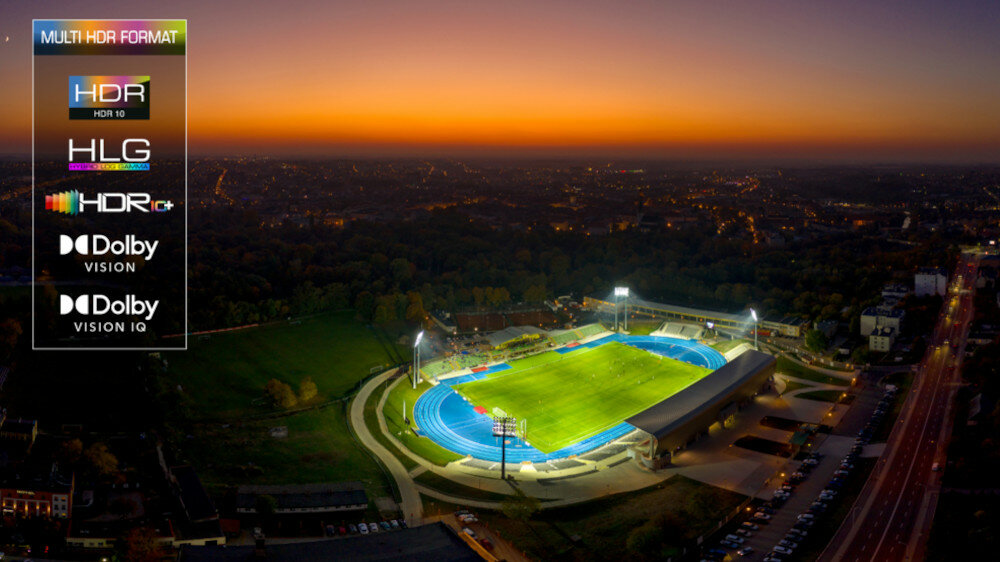 Telewizor TCL QLED C728  - tryby hdr