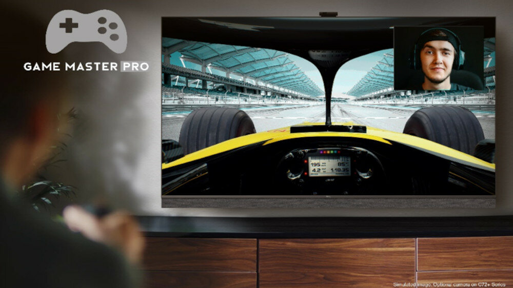 Telewizor TCL QLED C728  - gaming