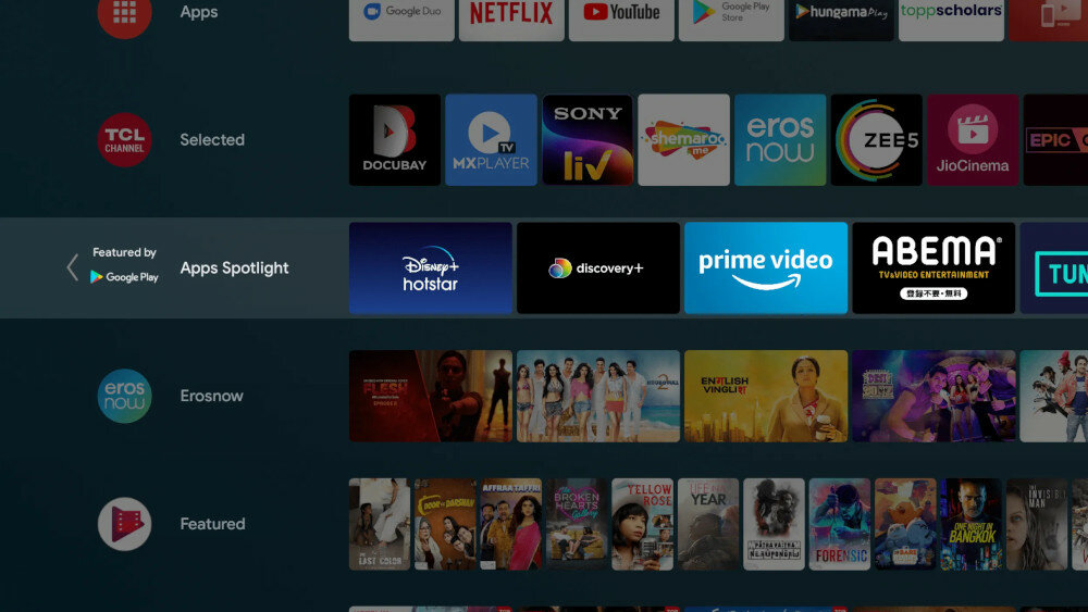 Telewizor TCL LED P725 - android
