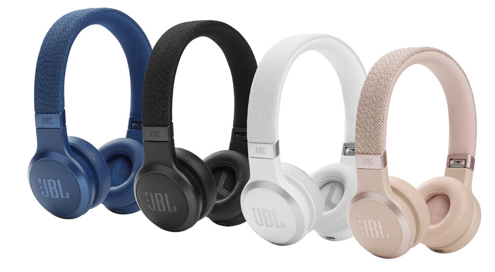 Słuchawki JBL Live 460 NC wytrzymałość pałąk nauszniki
