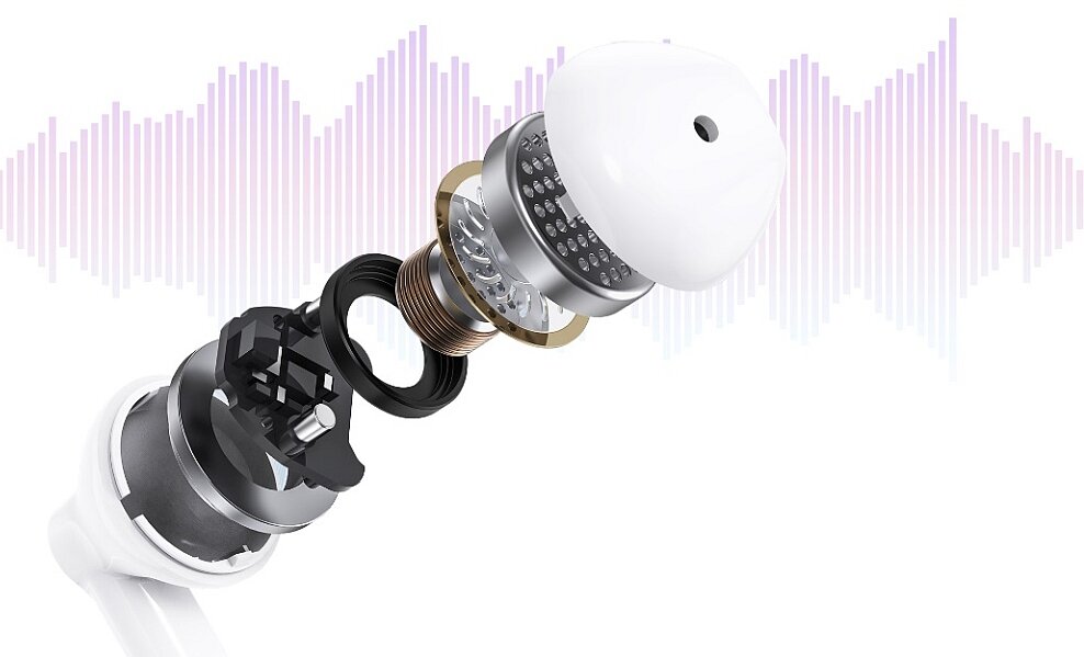 Słuchawki douszne LENOVO HT30 przetwornik szumy bluetooth parowanie bateria ładowanie pojemność muzyka rozmowy asystent sterowanie 