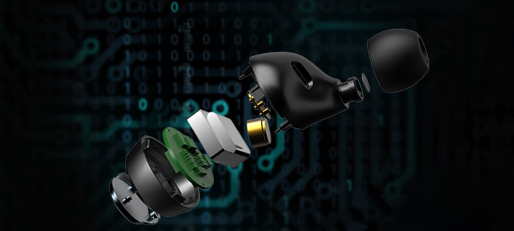 Słuchawki dokanałowe LENOVO HT10 dynamika impedancja pasmo przenoszenia