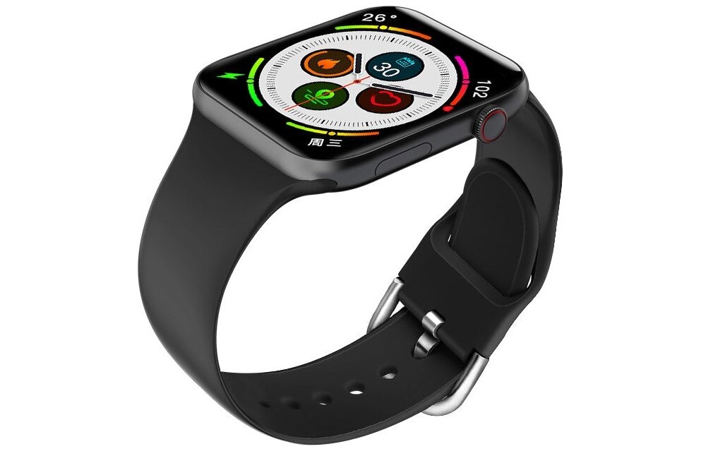 Smartwatch KUMI KU1 ekran bateria czujniki zdrowie sport pasek ładowanie pojemność rozdzielczość łączność sterowanie krew puls rozmowy smartfon aplikacja