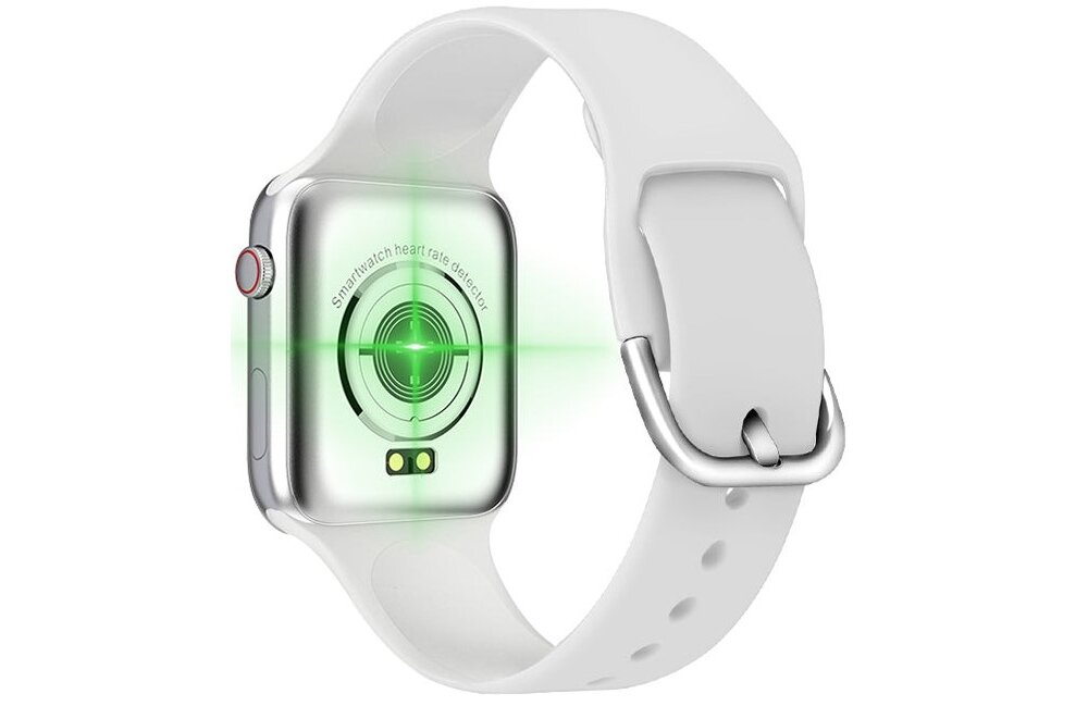 Smartwatch KUMI KU1 ekran bateria czujniki zdrowie sport pasek ładowanie pojemność rozdzielczość łączność sterowanie krew puls rozmowy smartfon aplikacja